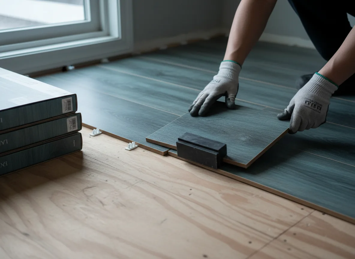 Luxury Vinyl Plank Installation company in Kinta, OK